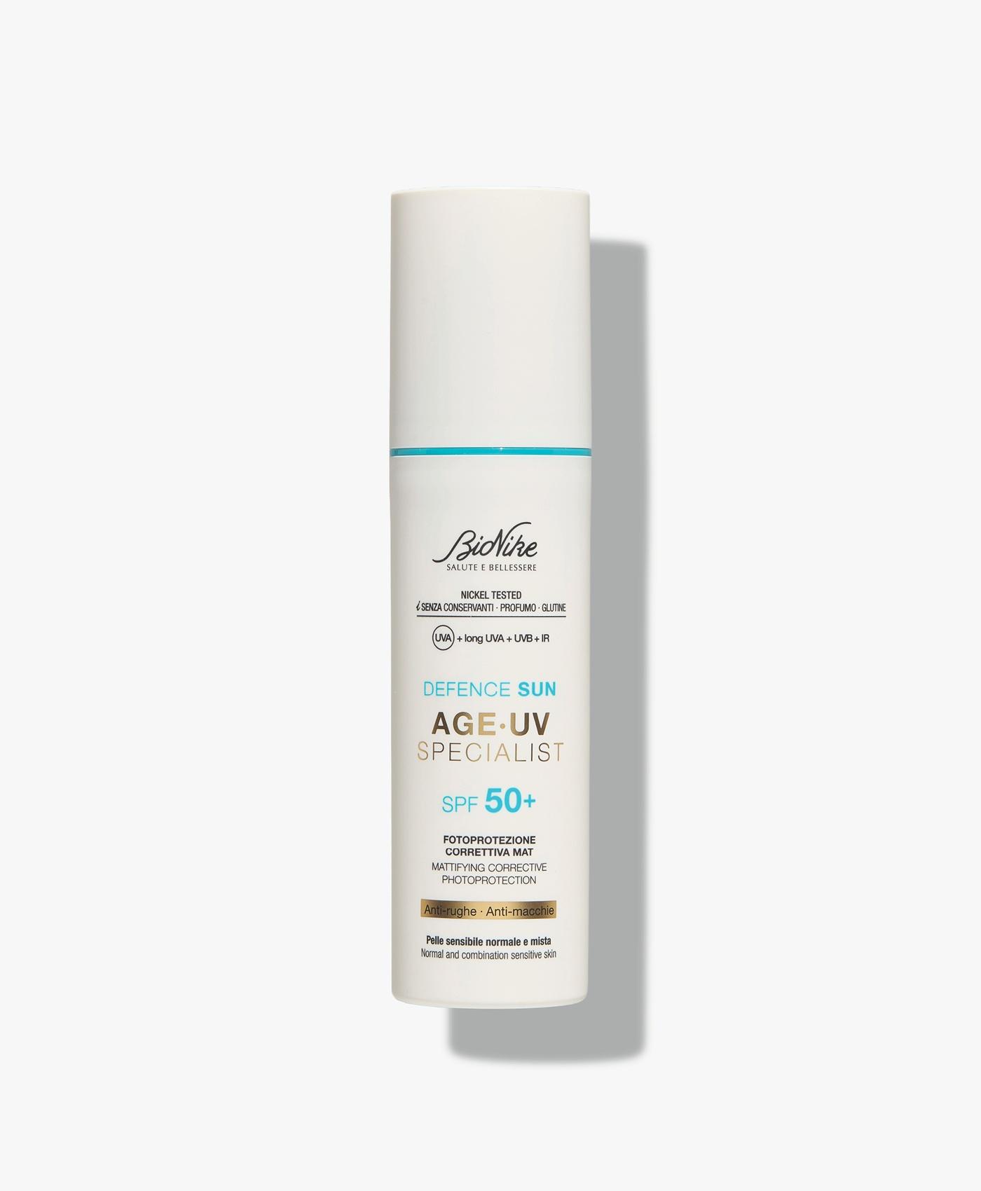 Age Uv Specialist SPF 50+ Fotoprotezione Correttiva Mat