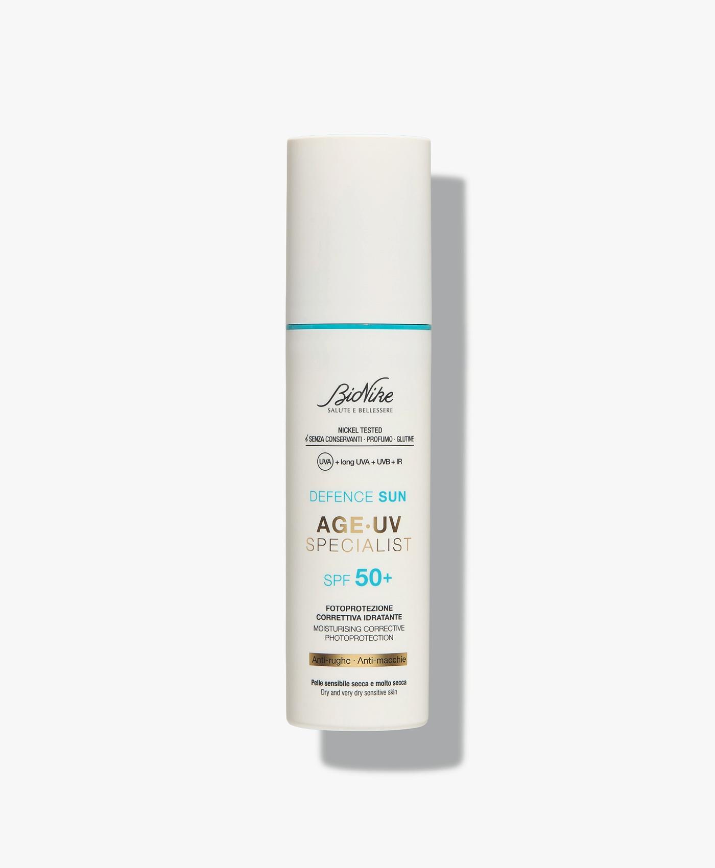 Age Uv Specialist SPF 50+ Fotoprotezione Correttiva Idratante