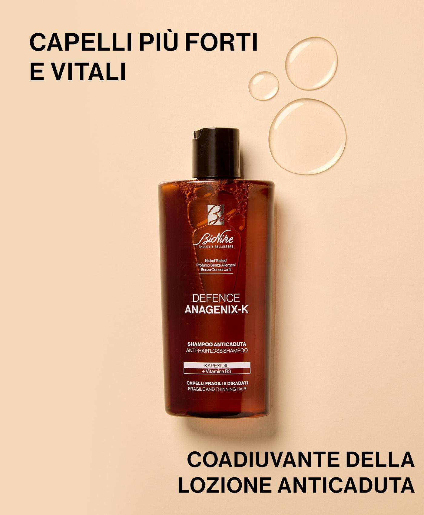 fresh e clean sapone liquido ricarica BioNike Defence Anagenix-k​: sistema anticaduta In&Out​